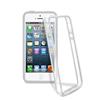 BUMPER COMPATIBILE DOLCE VITA DV0987 PER APPLE IPHONE 5. BIANCO/TRASPARENTE